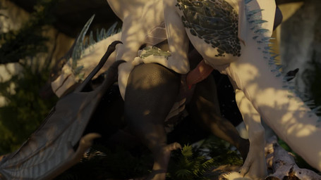 3d_fluid_sim ambience anus ass_up balls_deep bent_over bite black_body blurre...