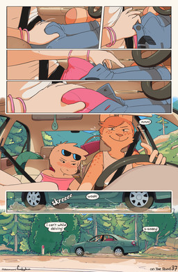 anthro blush blush_lines bracelet bulge bulge_fondling car clothed clothing d...
