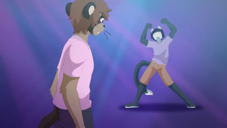 anthro athletic athletic_anthro athletic_female athletic_male bangs barefoot ...