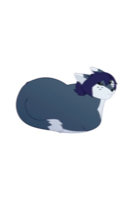 blue_body blue_fur feral feralized freckled_face freckles fur male solo spinn...