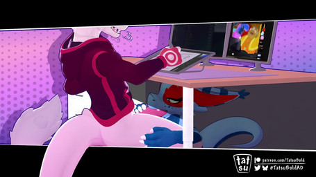 abstract_background ambiguous_gender ambiguous_penetrated anthro anthro_penet...