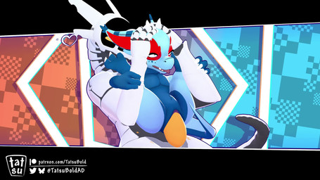 abdominal_bulge ahegao anthro anthro_on_anthro anthro_penetrated anthro_penet...