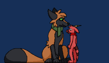 animal_genitalia animal_penis anthro anthro_on_feral anthro_penetrated balls ...