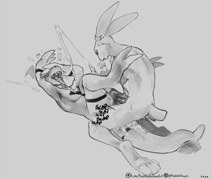 ahegao anal anal_penetration anthro anthro_on_feral bestiality bodily_fluids ...