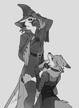 5_fingers anthro anthro_on_anthro beak biped bodily_fluids clothed clothed_an...