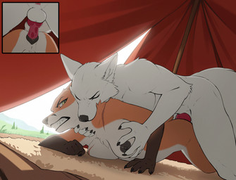 5_fingers angry angry_sex animal_genitalia animal_penis animal_vulva anthro a...