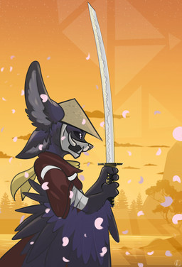 3_fingers 4_ears ambiguous_gender anthro asian_clothing bandage bandaged_arm ...