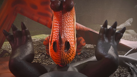 3_toes anal anal_orgasm anal_penetration animal_genitalia audible_ejaculation...