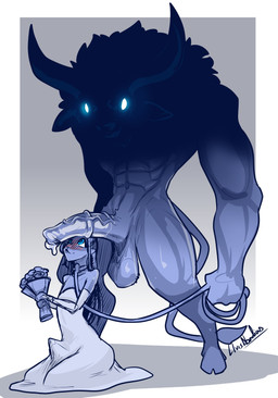 abs anthro balls biped blush bodily_fluids bouquet butt clothed clothed_human...