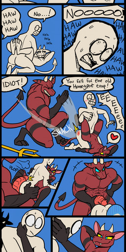 anal anal_penetration animal_genitalia anthro anthro_penetrated anthro_penetr...
