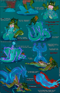 all_fours anal anal_knotting anal_penetration anthro attribute_theft balls bl...