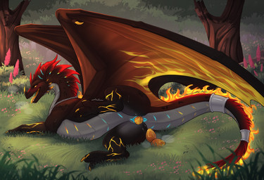 anus belly black_body blue_anus blue_vulva blush bodily_fluids claws egg fema...