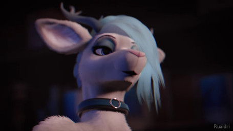 abdominal_bulge anal anal_orgasm anal_penetration ankle_cuffs anthro antlers ...