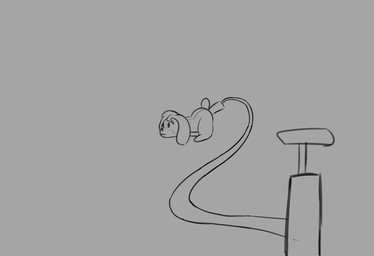 anal anal_penetration anthro balloon belly belly_focus big_belly butt derpy d...