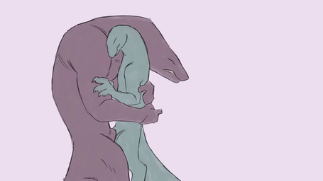 ambiguous_gender animal_genitalia anthro bodily_fluids cloaca cloacal cloacal...
