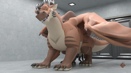 anal anal_swallowing anal_vore anthro anthro_on_feral anus balls bestiality b...