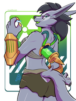 anthro biped bottomwear breasts butt claws clothed clothed_anthro clothed_fem...