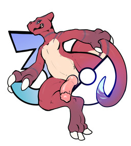 anthro biped claws countershade_torso countershading erection feet fingers fr...