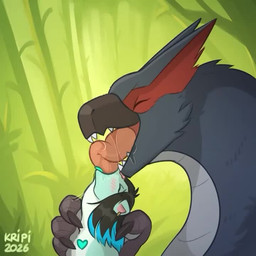 ambiguous_gender anthro anthro_on_feral asphyxiation bestiality bestiality_ki...