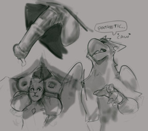 animal_genitalia animal_penis anthro anthro_on_feral balls beak bestiality bo...