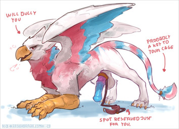 animal_genitalia animal_penis balls beak claws collar equine_genitalia equine...