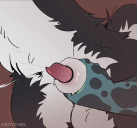 animal_genitalia anthro anthro_on_feral bestiality black_body black_fur black...