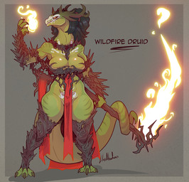 anthro big_breasts biped breast_squish breasts claws clothed clothed_anthro c...