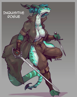 anthro big_breasts biped breasts claws clothed clothed_anthro clothed_female ...