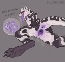 andromorph animal_genitalia anthro anus bodily_fluids cervix clitoral_hood cl...