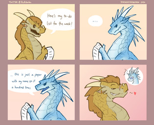 ambiguous_gender angry black_sclera blue_body blue_scales blush brown_body br...