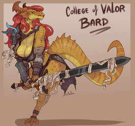 anthro big_breasts big_butt biped breasts butt claws clothed clothed_anthro c...
