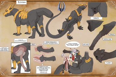 animal_genitalia animal_penis anthro anthro_on_feral anus barbed_corona_glans...