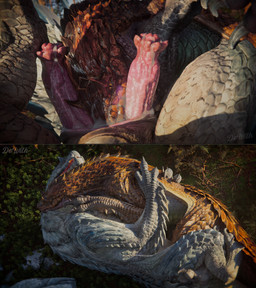 2_penises after_sex animal_genitalia animal_penis blue_body blue_fur blunt_pe...