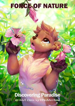 feral flower fluffy fluffy_chest freckles looking_up male membrane_(anatomy) ...
