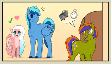 blue_body cutie_mark door eyes_closed eyewear female feral glasses gradient_h...