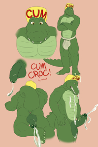 Meet Cum Croc