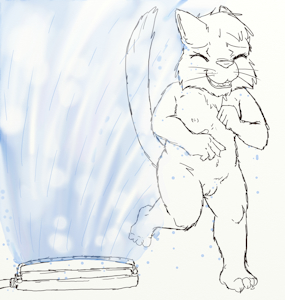 Wet, sprinkly fun!