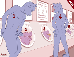 Alphabet of Kinks: Urinal! (YCH Auction)