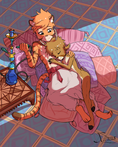 A lazy afternoon