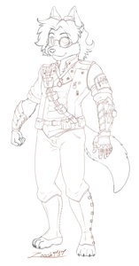 Cryptozoologist Steampunk