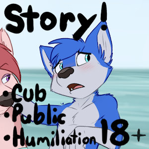 Wolfy's Bad Beach Day!