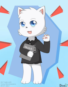 Art Trade with my friend