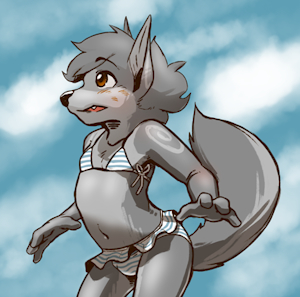 Alex in a Bikini!