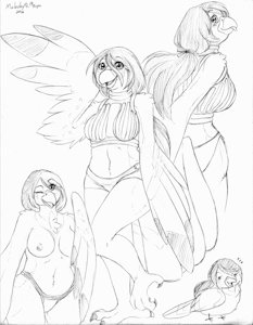 [CM] Lily Sketch Page