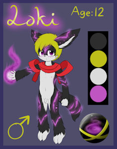 Loki the Sylvox cub!
