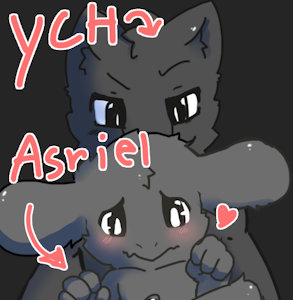 [YCH AUCTION] who want to have fun with asriel ? >:3