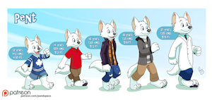 Pent age sequence