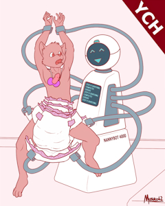 Nannybot Malfunction (YCH Auction)