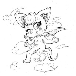 Inktober17 19 Cloud
