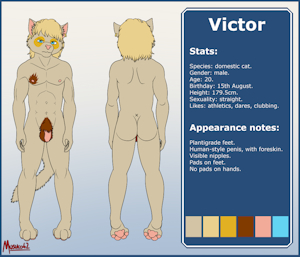 Victor Ref Sheet (art)